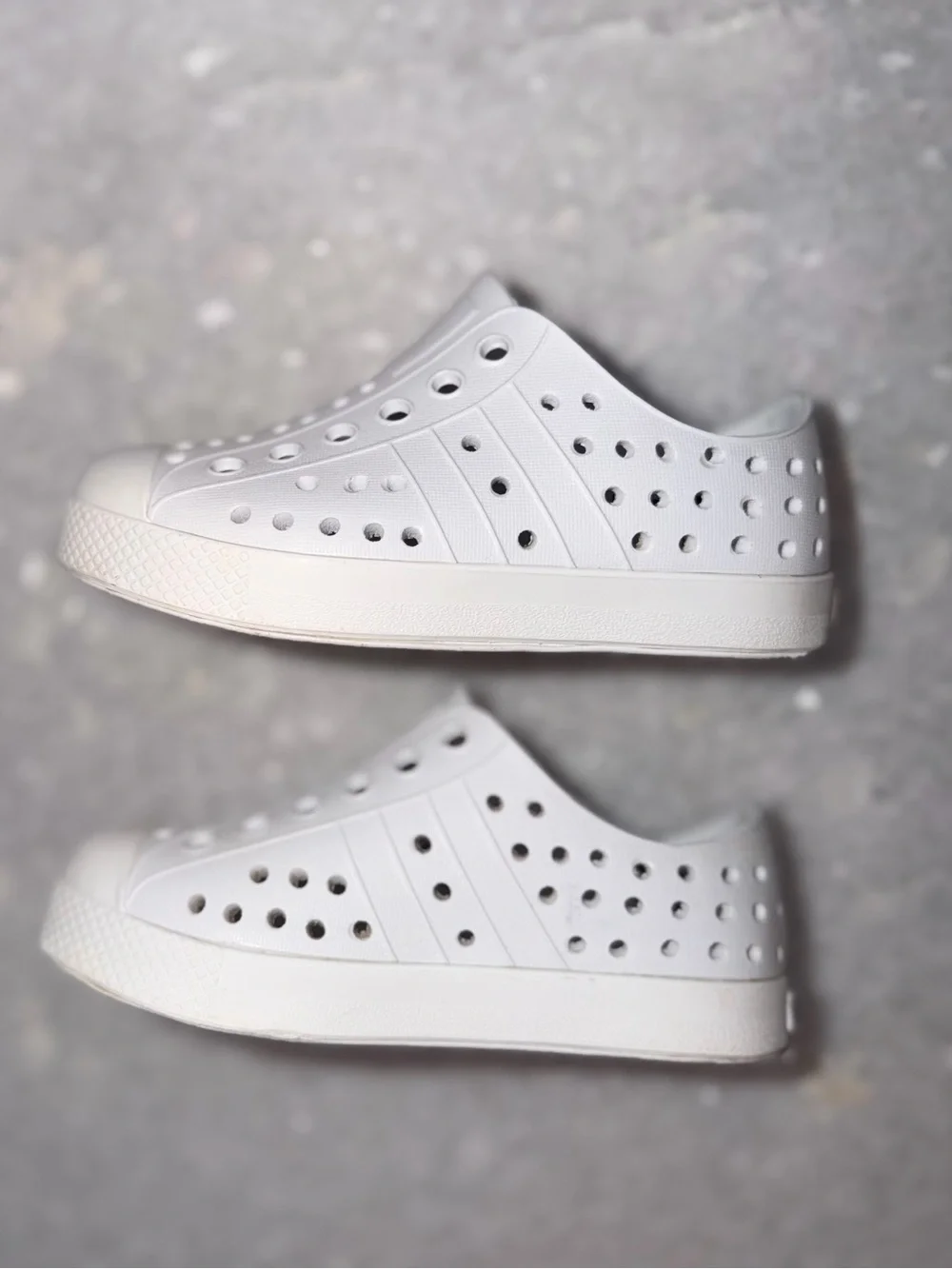 WeeStep White Quick Dry Slip-On Water Shoe